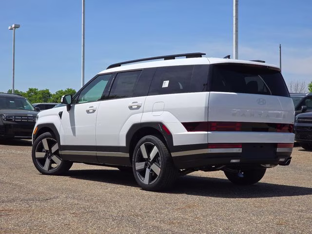 2026 Serenity White Hyundai Santa Fe Limited AWD SUV