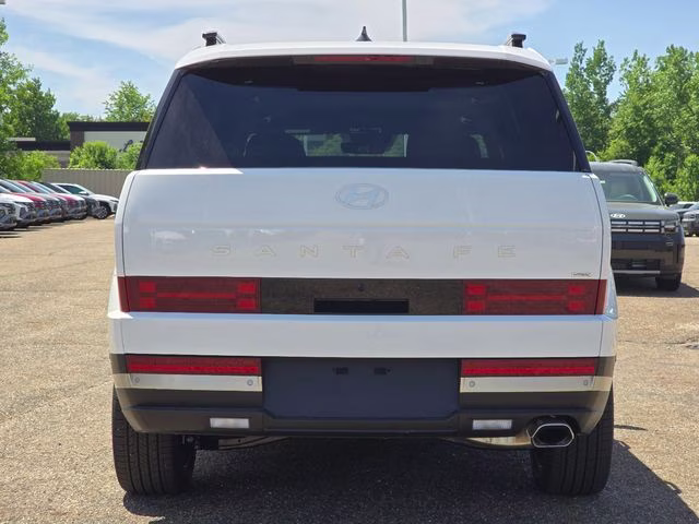 2026 Serenity White Hyundai Santa Fe Limited AWD SUV