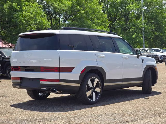 2026 Serenity White Hyundai Santa Fe Limited AWD SUV