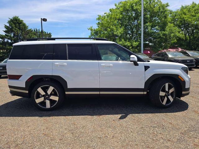 2026 Serenity White Hyundai Santa Fe Limited AWD SUV