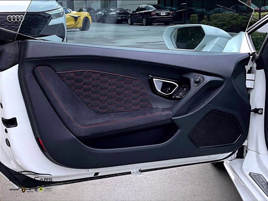 2017 White Lamborghini Huracan Spyder Supercharged AWD Convertible