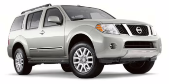 2011 Silver Lightning Metallic Nissan Pathfinder LE RWD SUV