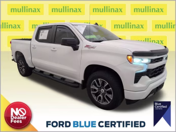 2024 Summit White Chevrolet Silverado 1500 RST 4X4 Truck