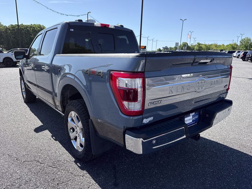 2023 Azure Gray Metallic Tri-Coat Ford F-150 King Ranch 4X4 Truck