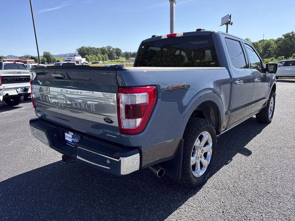 2023 Azure Gray Metallic Tri-Coat Ford F-150 King Ranch 4X4 Truck