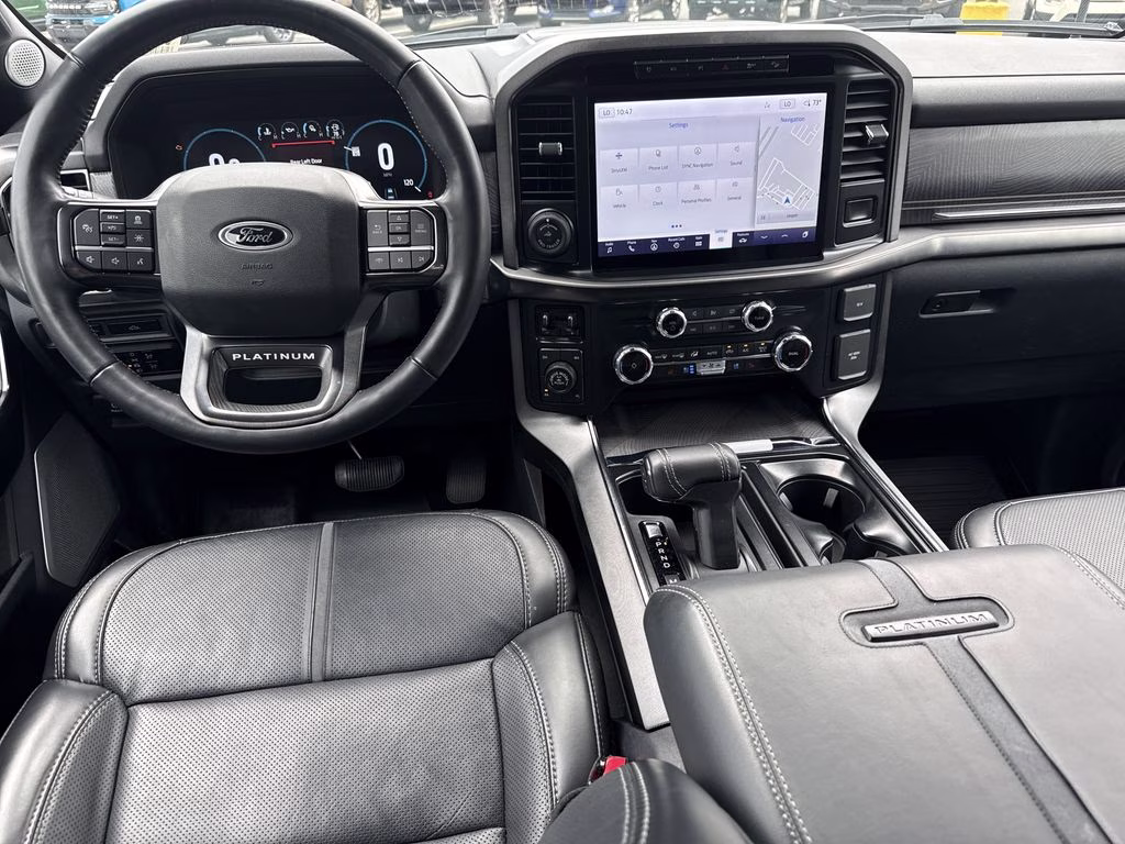 2023 Silver Metallic Ford F-150 Platinum 4X4 Truck