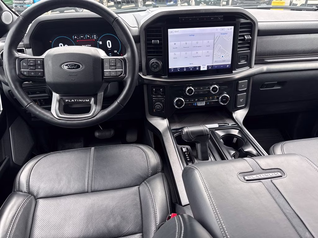2023 Silver Metallic Ford F-150 Platinum 4X4 Truck