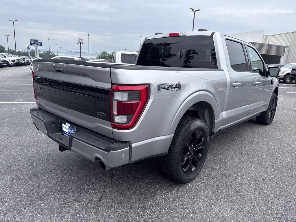 2023 Silver Metallic Ford F-150 Platinum 4X4 Truck