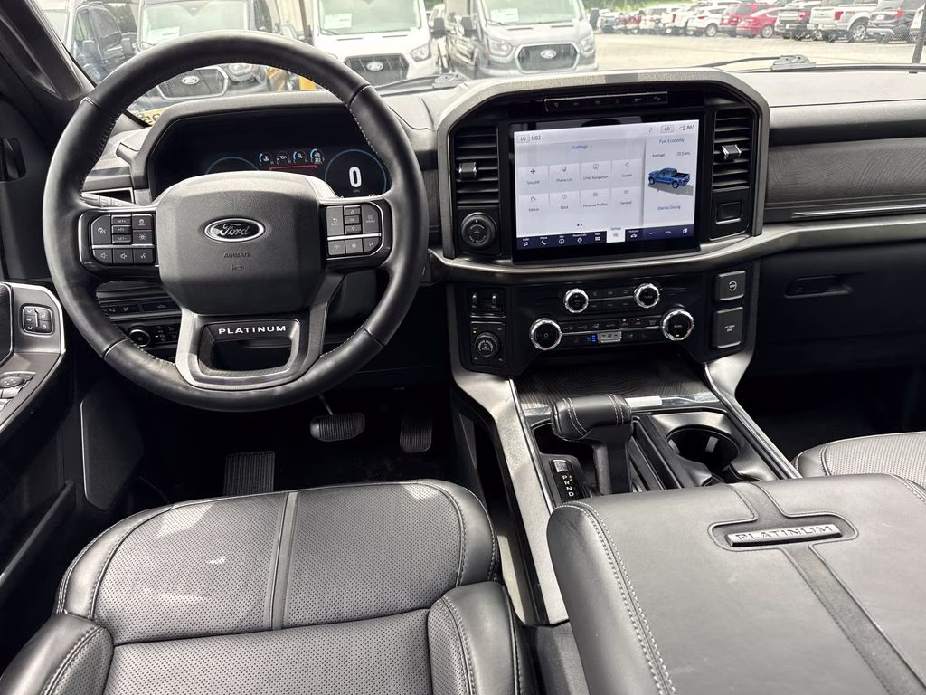 2023 Black Metallic Ford F-150 Platinum 4X4 Truck