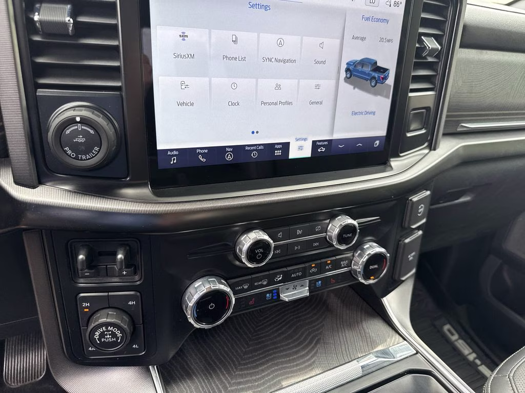2023 Black Metallic Ford F-150 Platinum 4X4 Truck