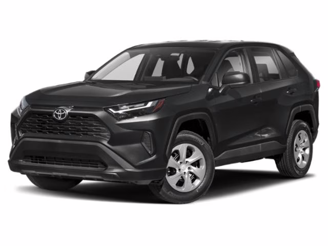 2024 Midnight Black Metallic Toyota RAV4 LE FWD SUV