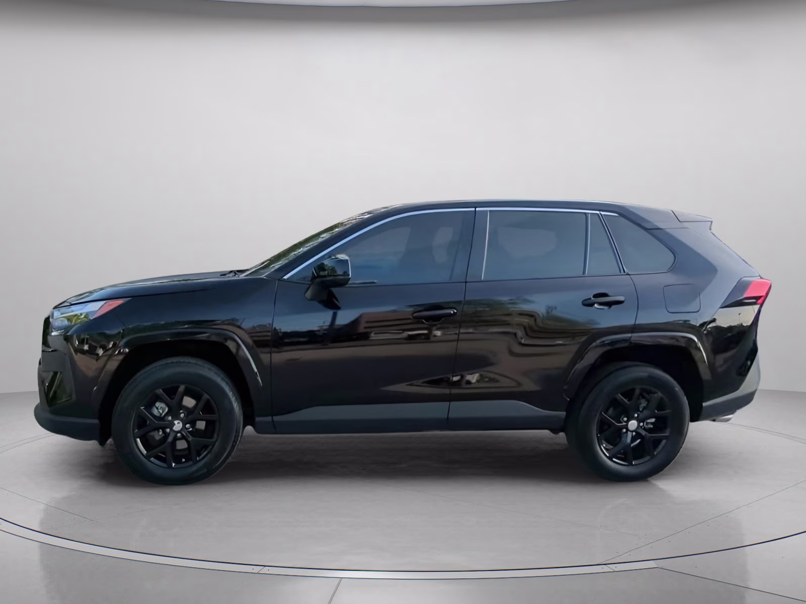 2024 Midnight Black Metallic Toyota RAV4 LE FWD SUV