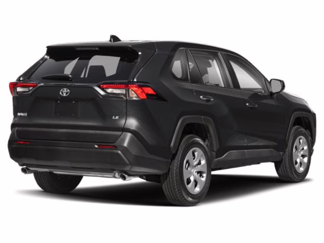 2024 Midnight Black Metallic Toyota RAV4 LE FWD SUV