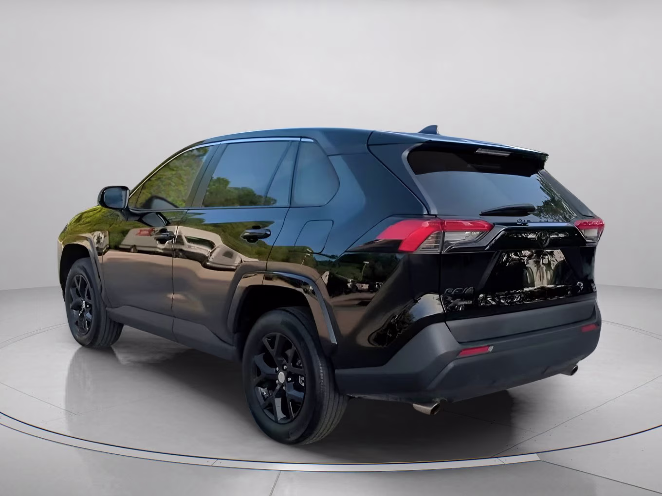 2024 Midnight Black Metallic Toyota RAV4 LE FWD SUV