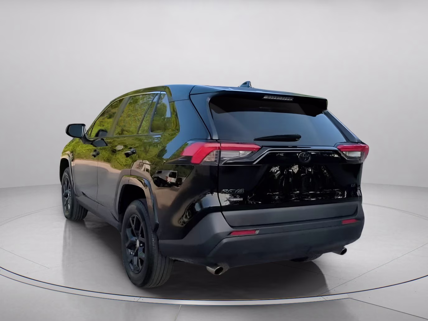 2024 Midnight Black Metallic Toyota RAV4 LE FWD SUV