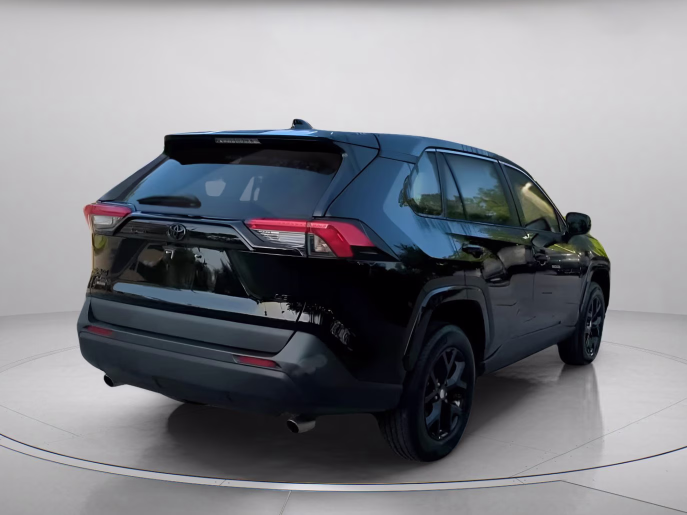 2024 Midnight Black Metallic Toyota RAV4 LE FWD SUV