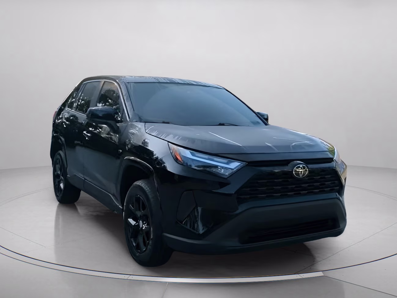2024 Midnight Black Metallic Toyota RAV4 LE FWD SUV