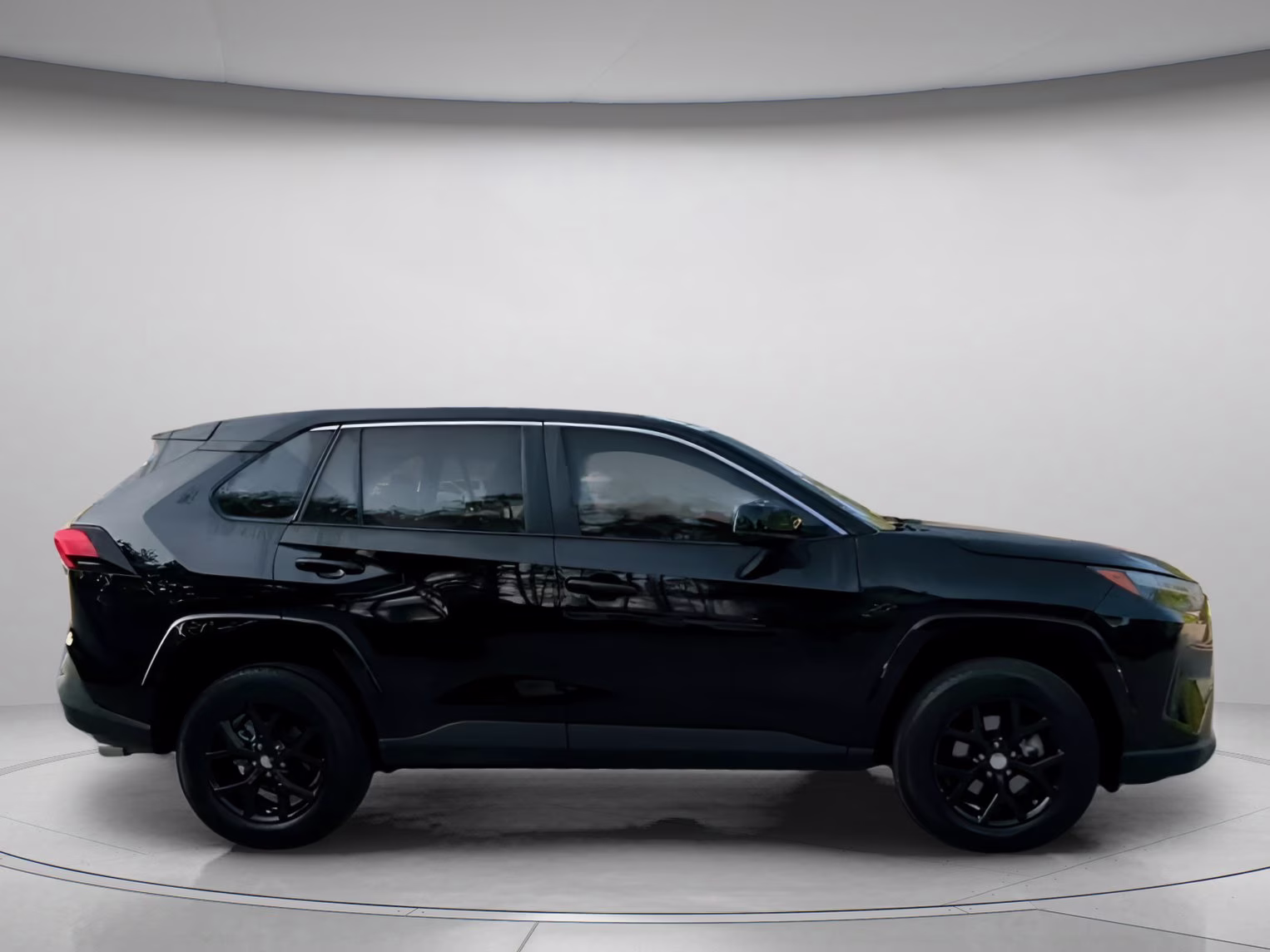 2024 Midnight Black Metallic Toyota RAV4 LE FWD SUV