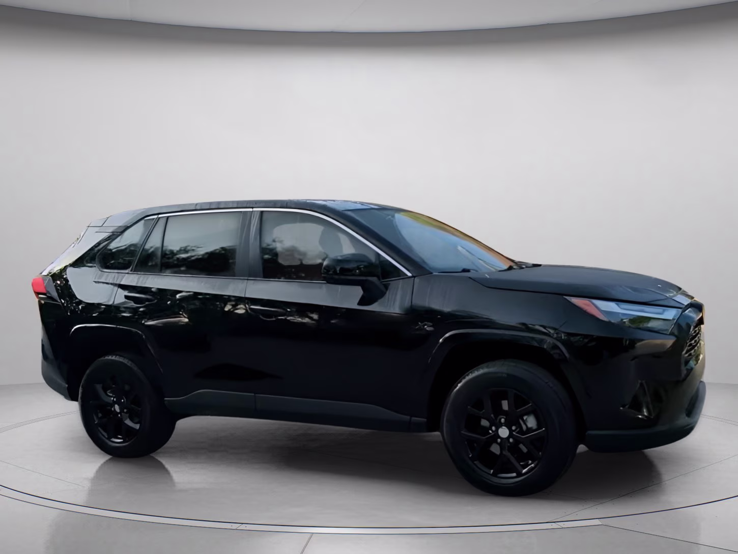 2024 Midnight Black Metallic Toyota RAV4 LE FWD SUV