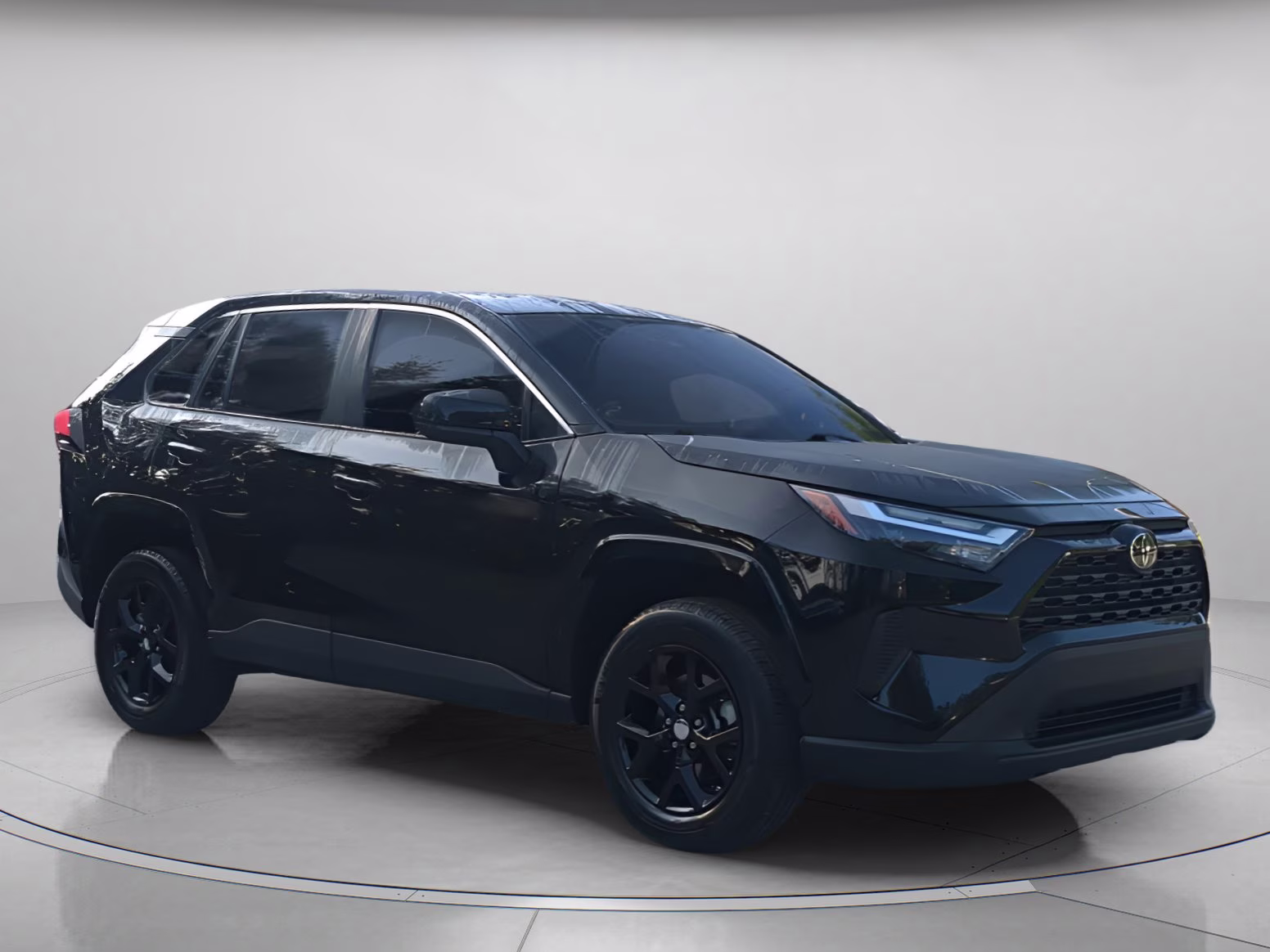 2024 Midnight Black Metallic Toyota RAV4 LE FWD SUV