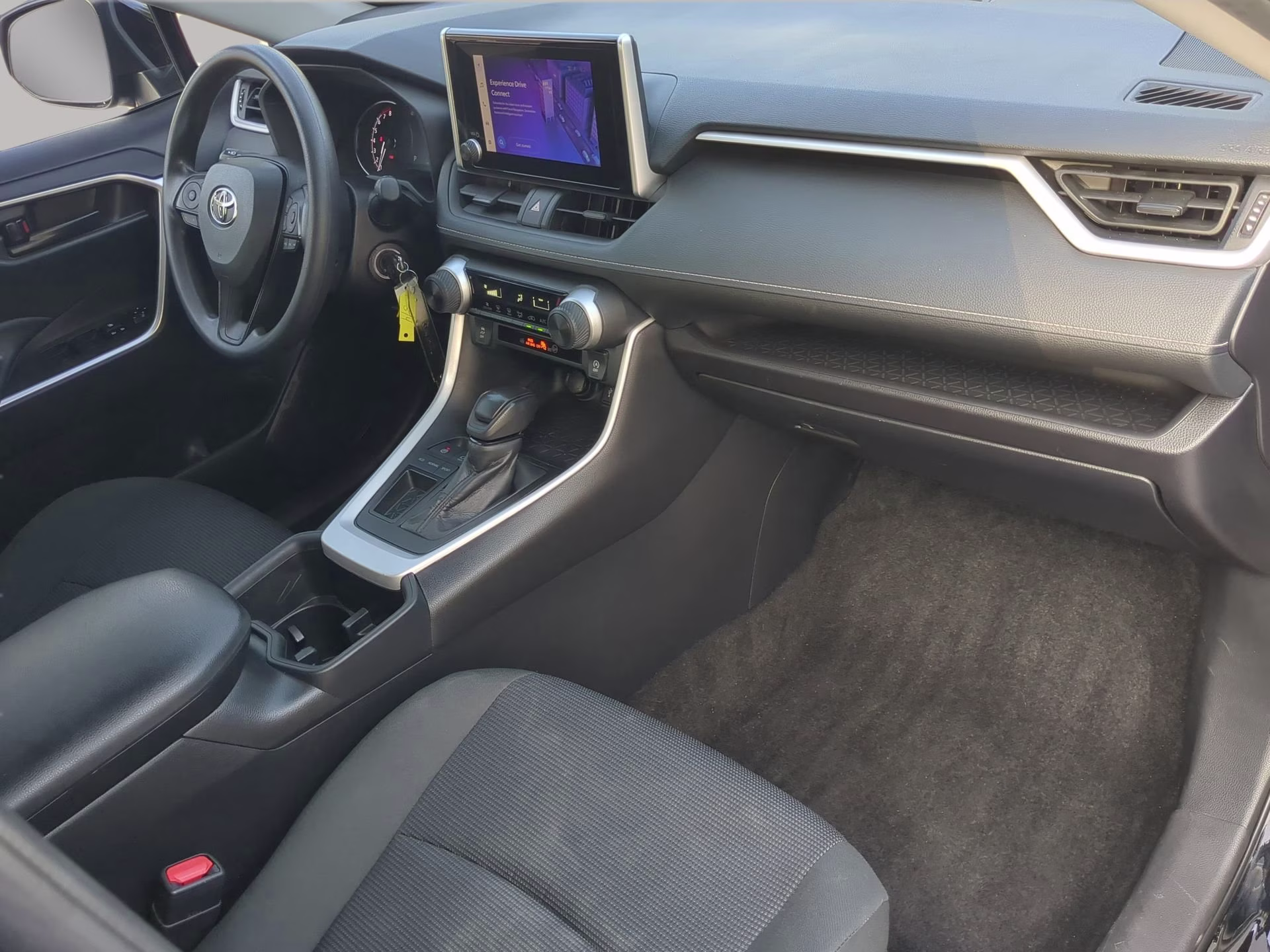 2024 Midnight Black Metallic Toyota RAV4 LE FWD SUV