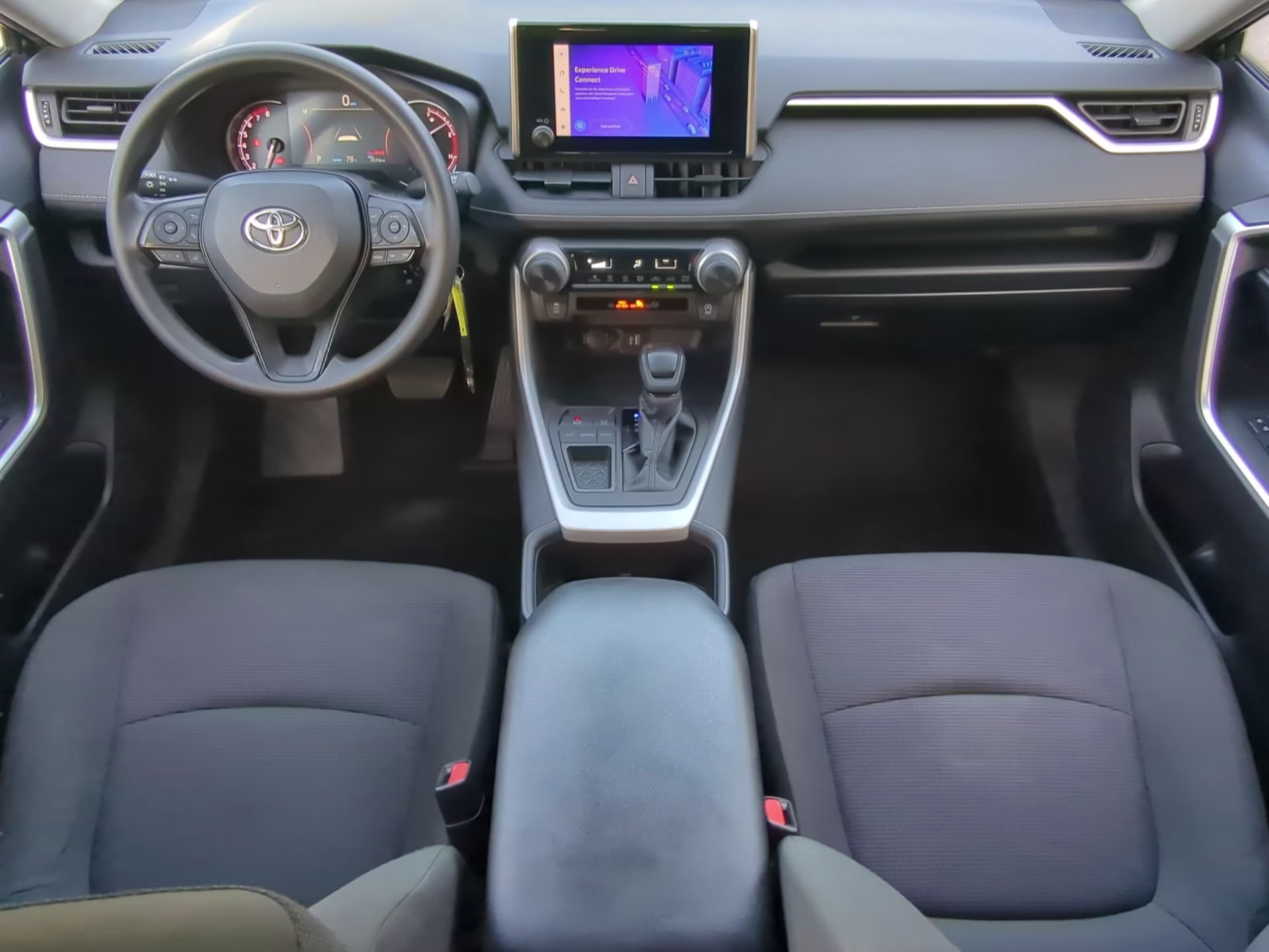2024 Midnight Black Metallic Toyota RAV4 LE FWD SUV