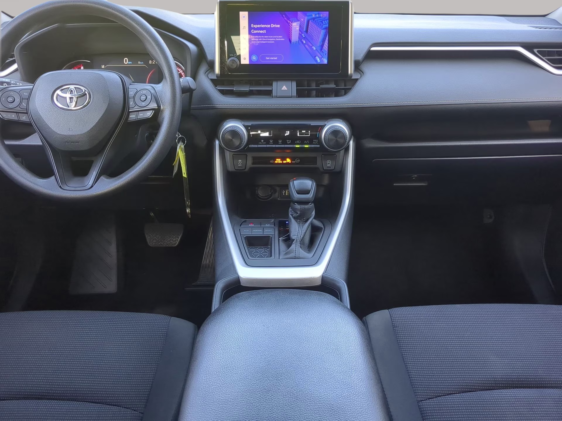 2024 Midnight Black Metallic Toyota RAV4 LE FWD SUV