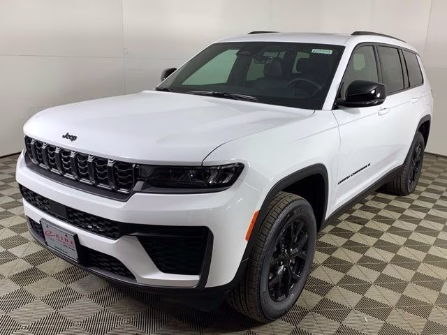 2026 Bright White Clearcoat Jeep Grand Cherokee L Altitude 4X4 SUV