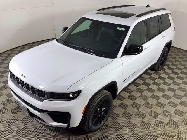 2026 Bright White Clearcoat Jeep Grand Cherokee L Altitude 4X4 SUV