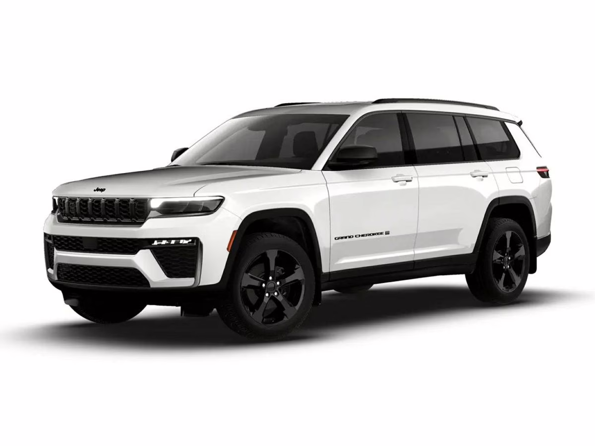 2026 Bright White Jeep Grand Cherokee L Laredo 4X4 SUV