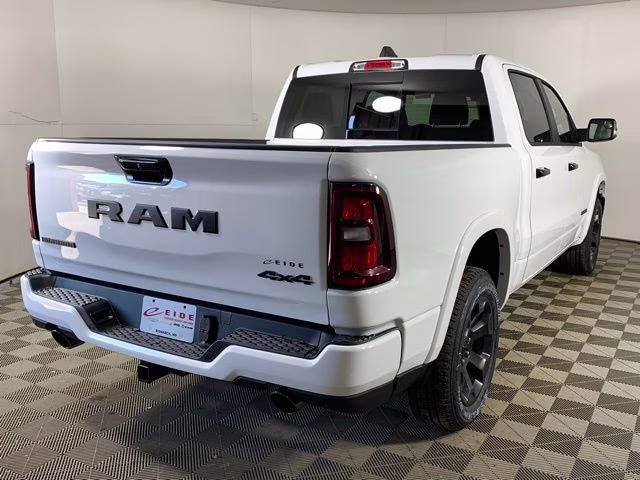 2026 Bright White Clearcoat Ram 1500 Big Horn Night Edition 4X4 Truck