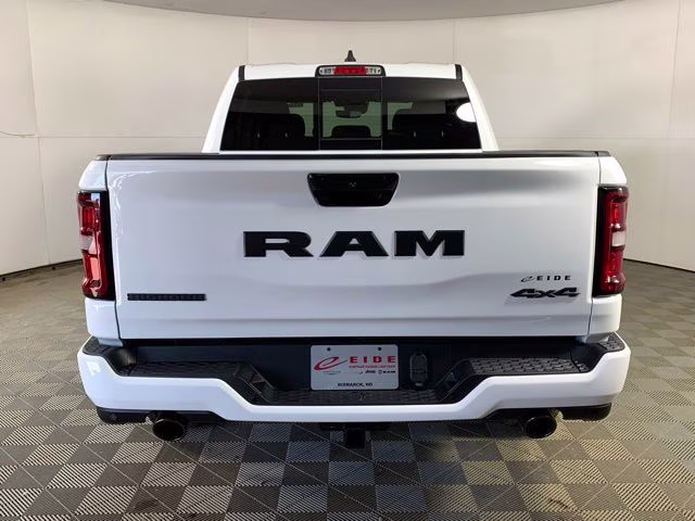 2026 Bright White Clearcoat Ram 1500 Big Horn Night Edition 4X4 Truck