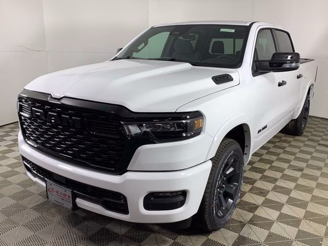 2026 Bright White Clearcoat Ram 1500 Big Horn Night Edition 4X4 Truck