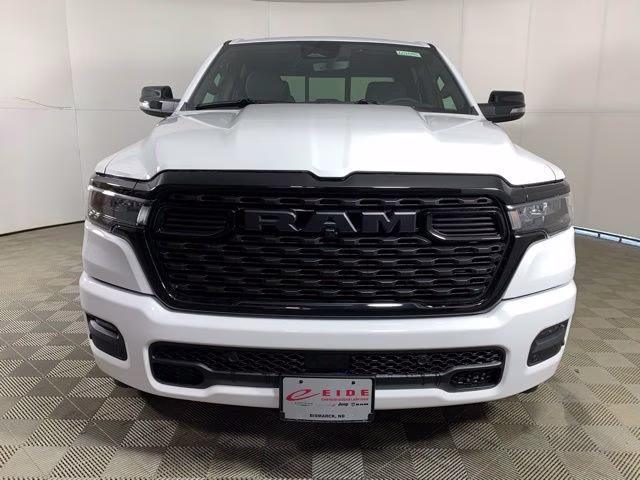 2026 Bright White Clearcoat Ram 1500 Big Horn Night Edition 4X4 Truck