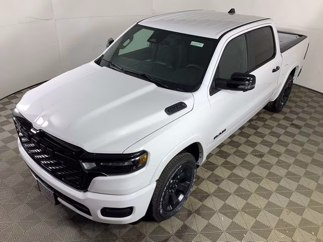 2026 Bright White Clearcoat Ram 1500 Big Horn Night Edition 4X4 Truck