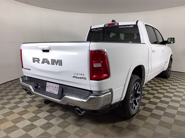 2026 Bright White Clearcoat Ram 1500 Laramie 4X4 Truck