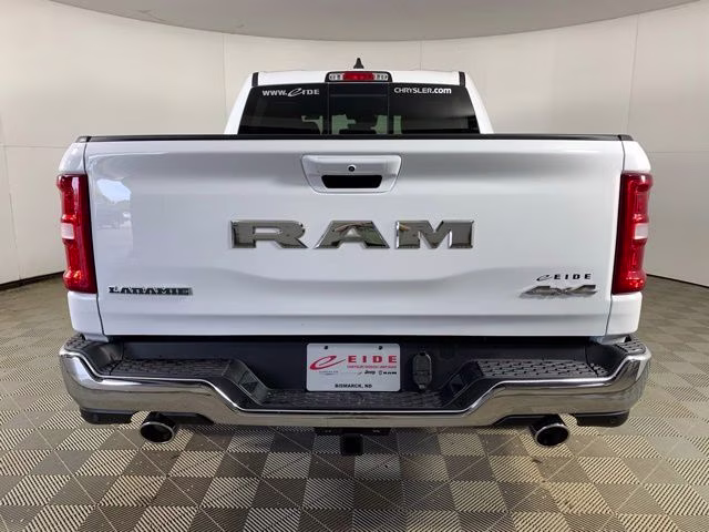2026 Bright White Clearcoat Ram 1500 Laramie 4X4 Truck