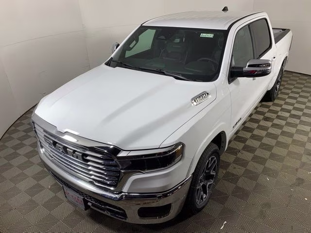 2026 Bright White Clearcoat Ram 1500 Laramie 4X4 Truck