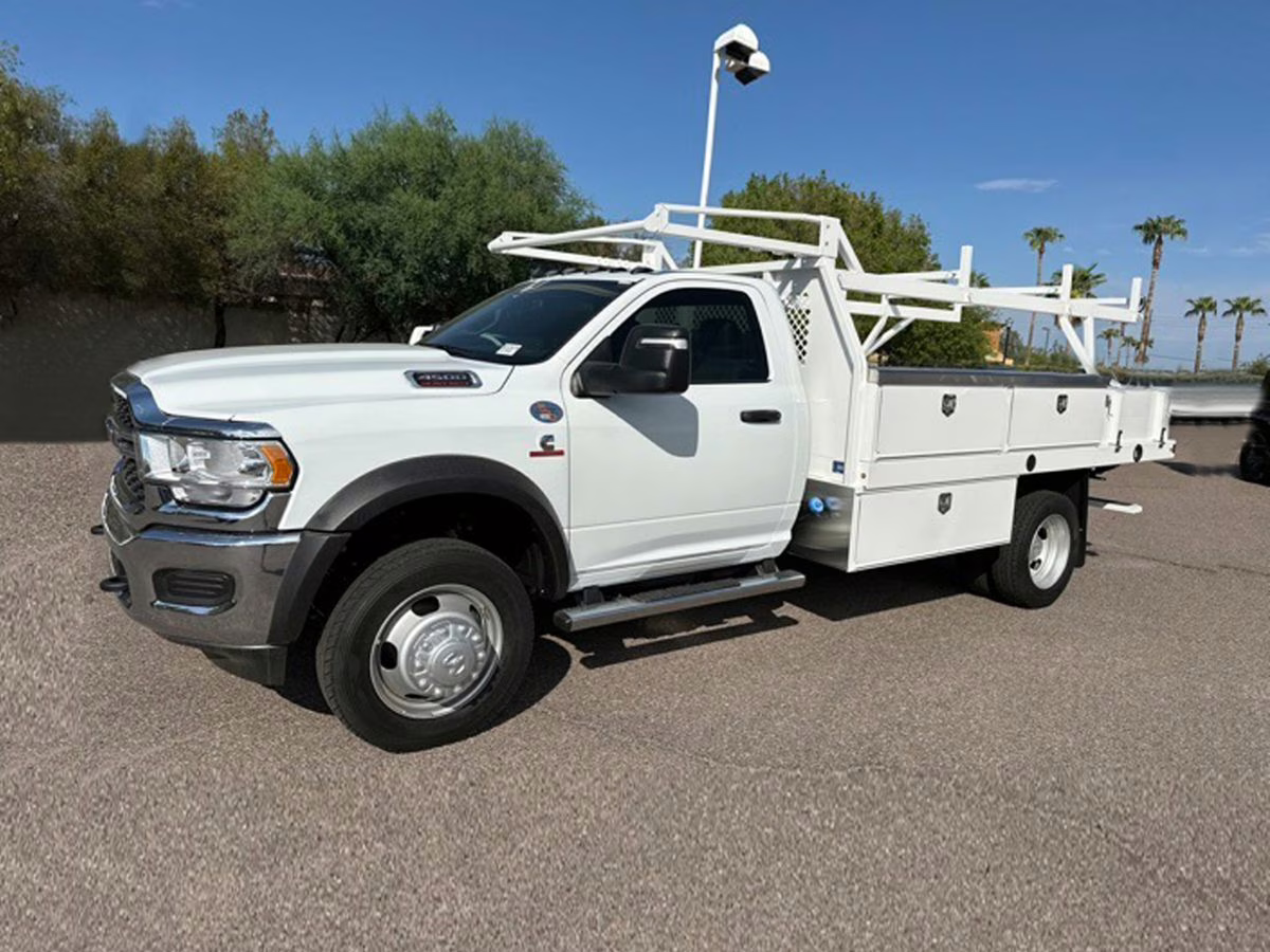 2026 Bright White Ram 5500HD Tradesman 4X4 Truck