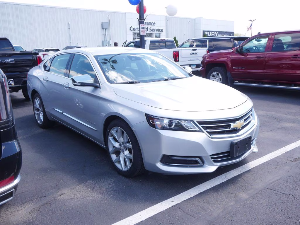 2017 Silver Ice Metallic Chevrolet Impala Premier FWD Sedan