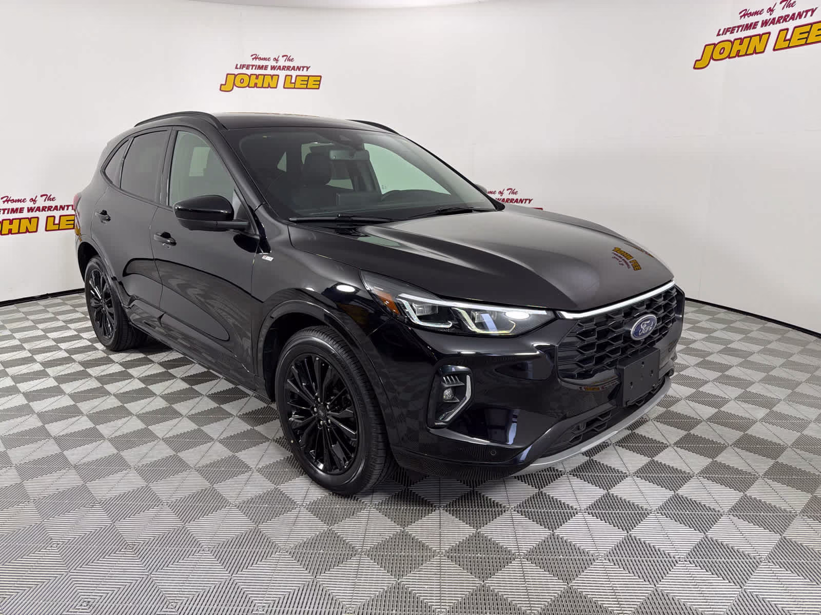 2023 Agate Black Metallic Ford Escape ST-Line Elite AWD SUV