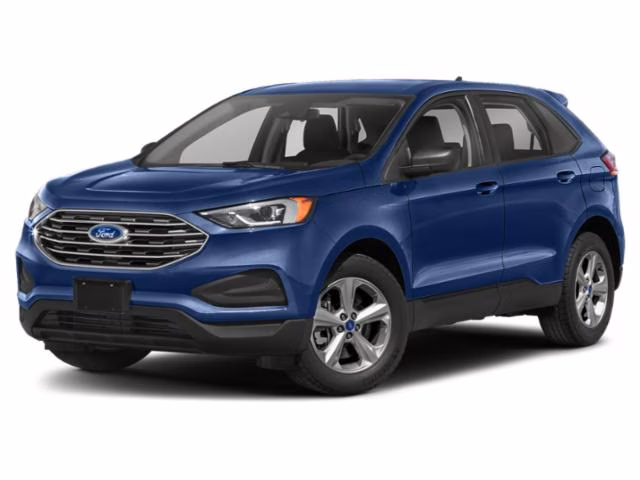 2022 Stone Blue Metallic Ford Edge SE AWD