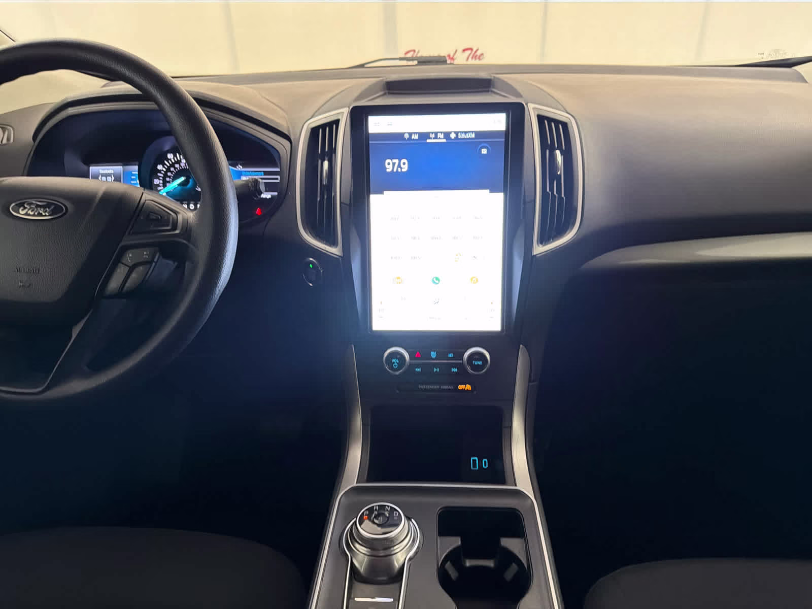2022 Stone Blue Metallic Ford Edge SE AWD SUV