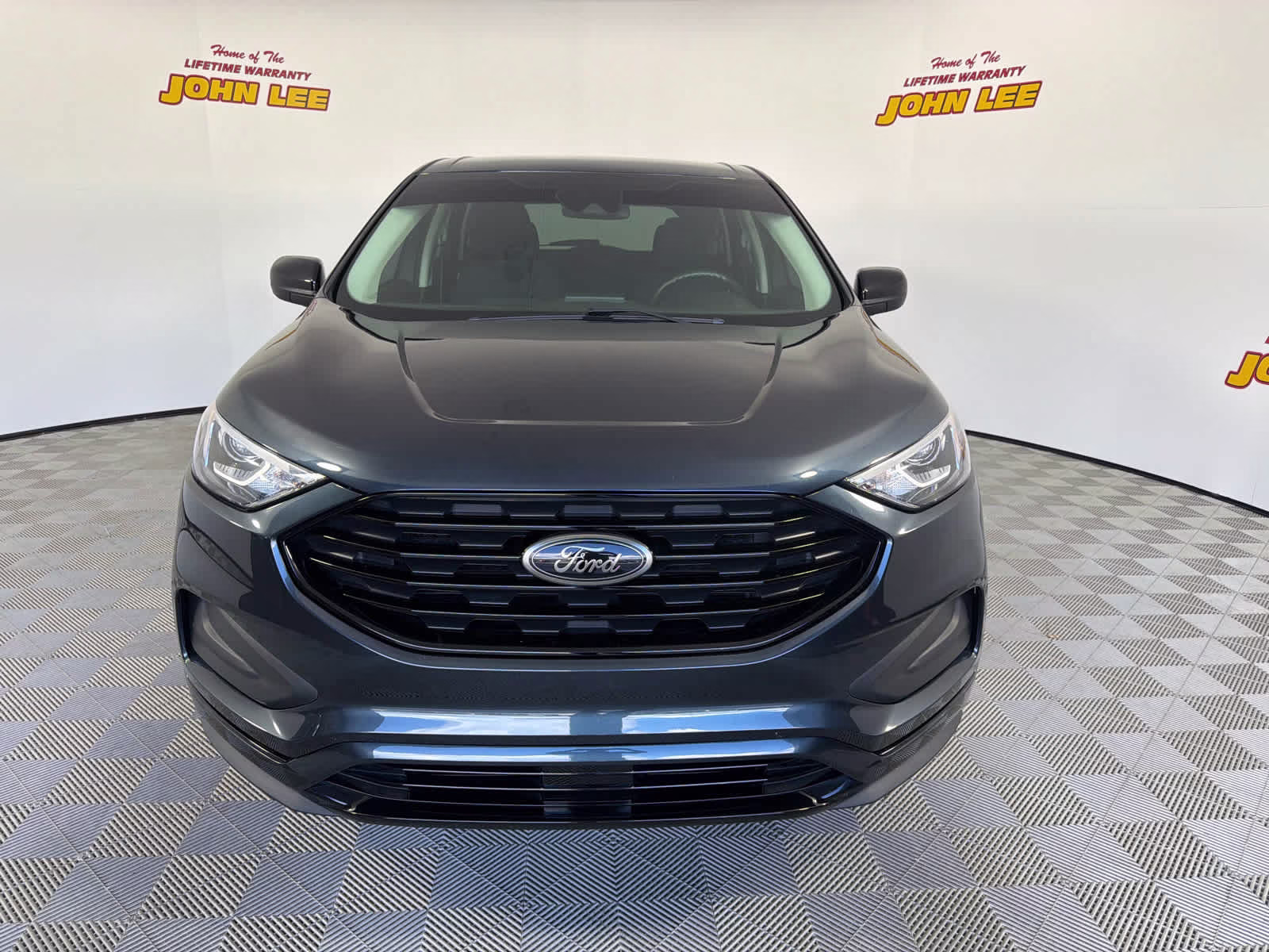2022 Stone Blue Metallic Ford Edge SE AWD SUV