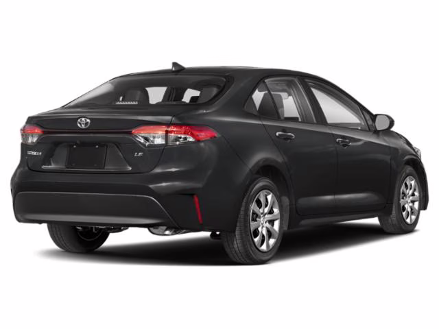 2024 Midnight Black Metallic Toyota Corolla LE FWD