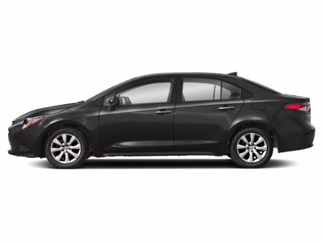 2024 Midnight Black Metallic Toyota Corolla LE FWD