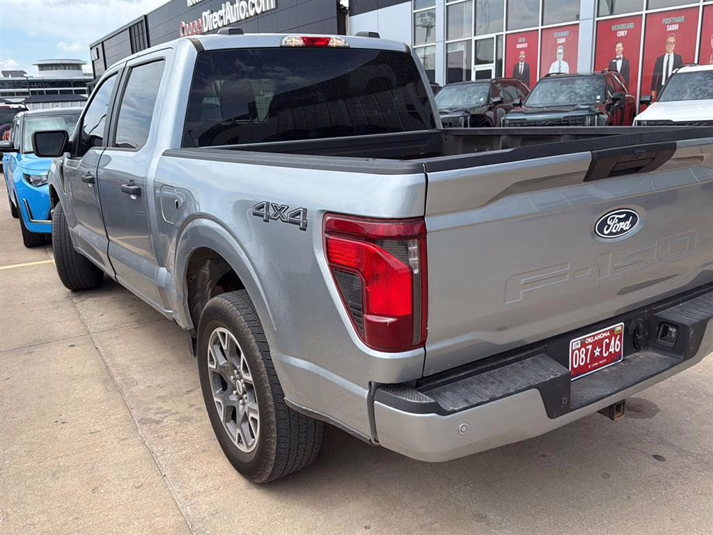 2024 Iconic Silver Metallic Ford F-150 STX 4X4 Truck