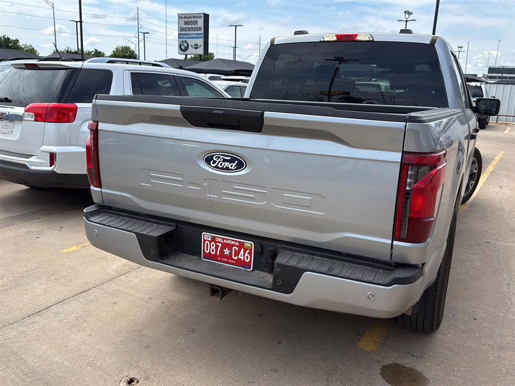 2024 Iconic Silver Metallic Ford F-150 STX 4X4 Truck