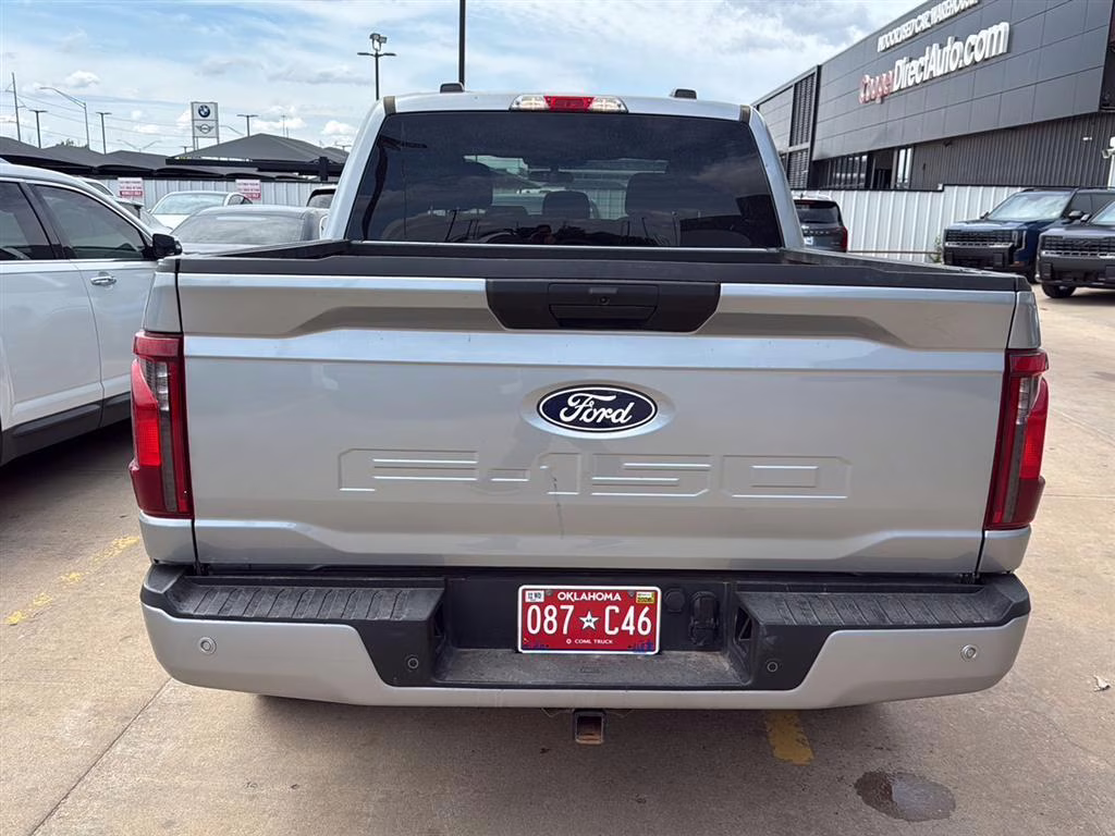2024 Iconic Silver Metallic Ford F-150 STX 4X4 Truck
