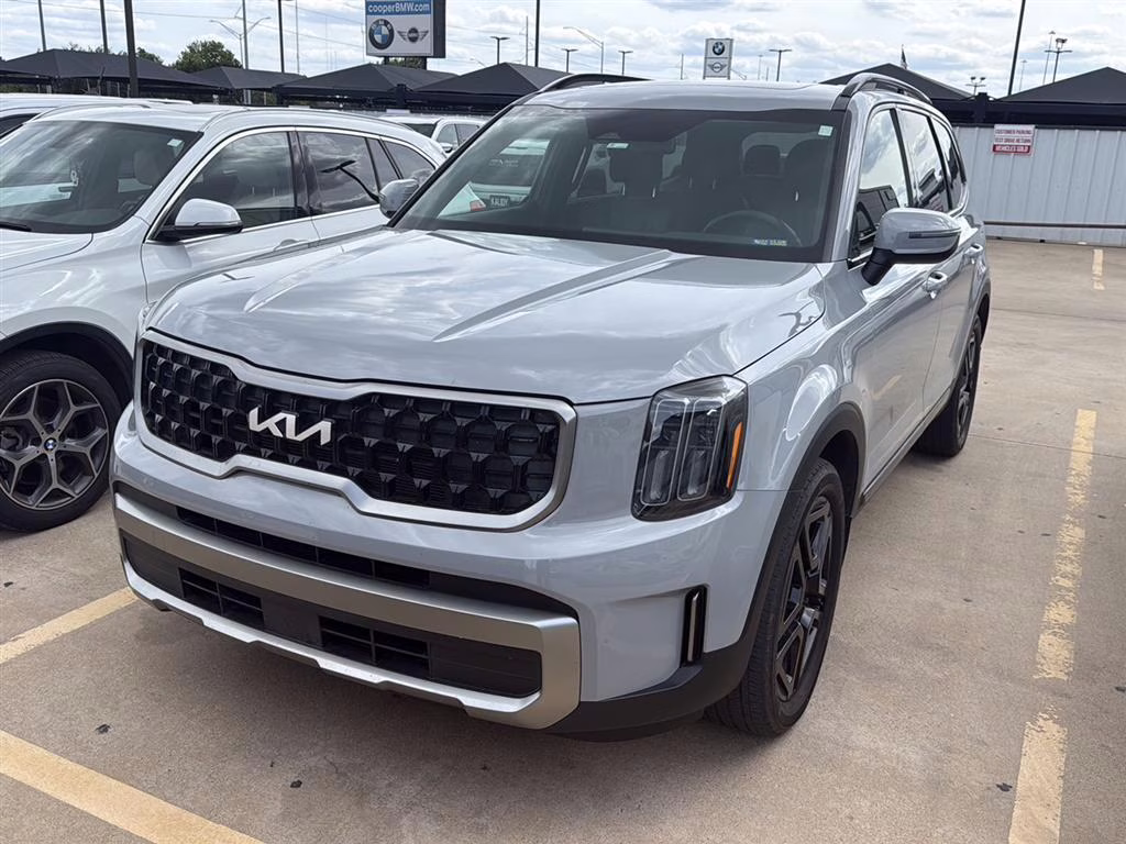 2023 Wolf Gray Kia Telluride EX X-Line AWD SUV